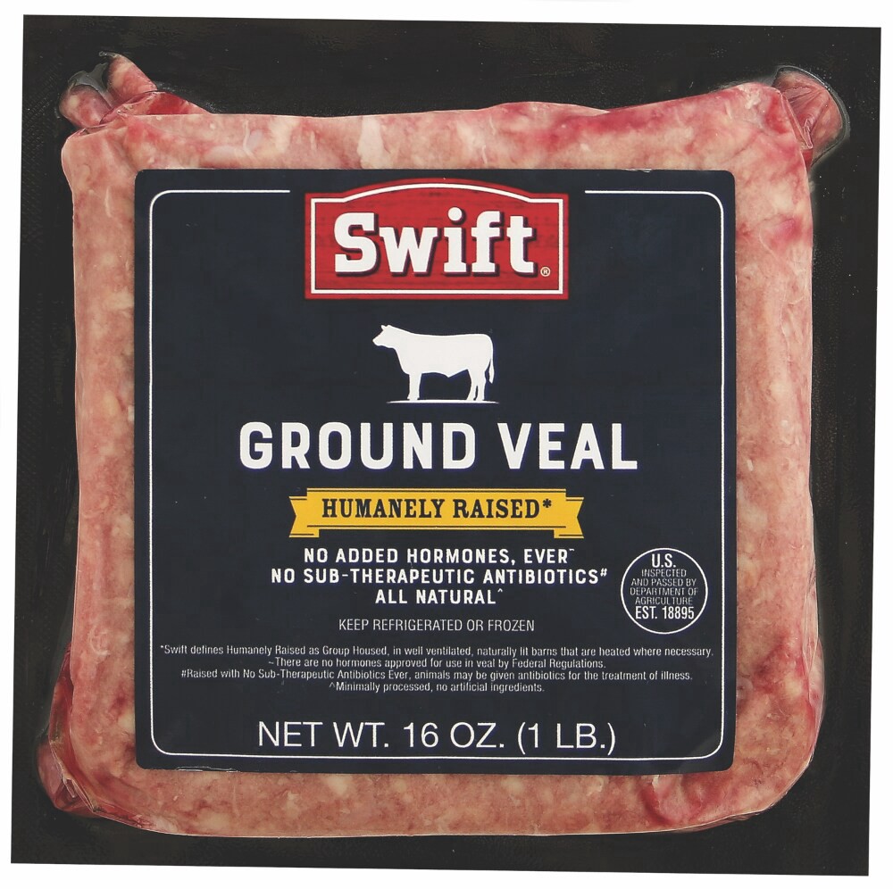 slide 1 of 1, Swift Ground Veal, 16 oz