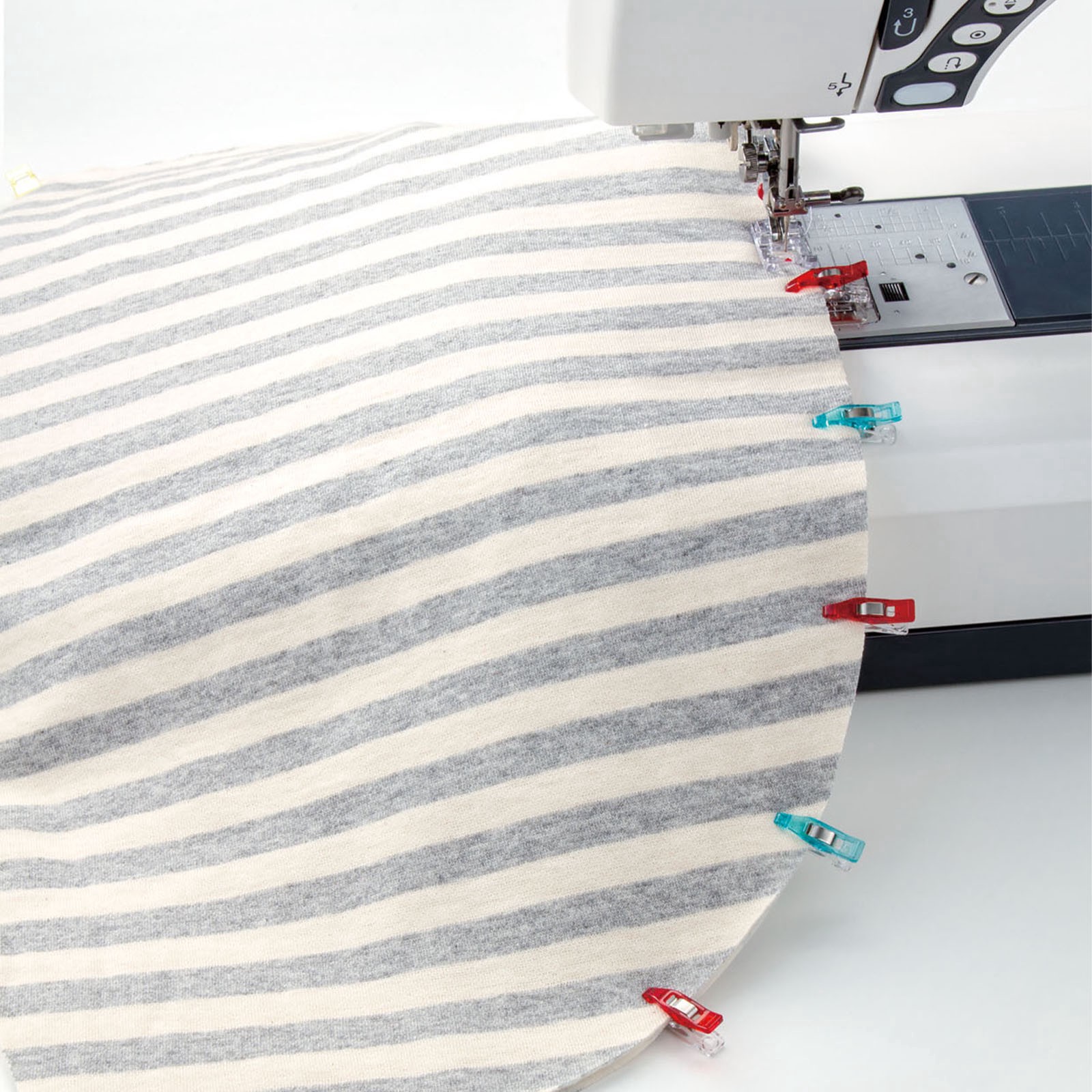 slide 2 of 4, Clover Blue & Red Wonder Clips, 20ct., 20 ct