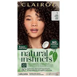 Clairol Natural Instincts Hair Color Dark Brown 4