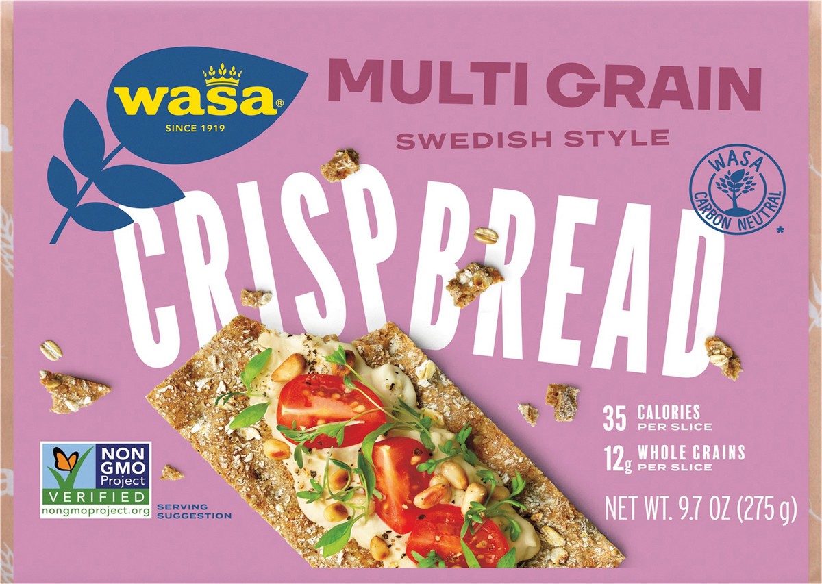slide 7 of 7, Wasa Swedish Style Multi Grain Crispbread 9.7 oz, 9.7 oz