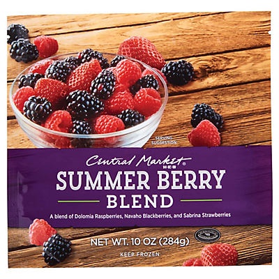 slide 1 of 1, Central Market Berry Blend, 10 oz