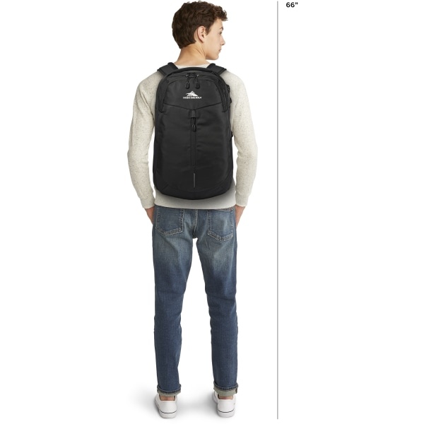 slide 7 of 8, High Sierra Swerve Pro Backpack With 17'' Laptop Pocket, Black, 1 ct