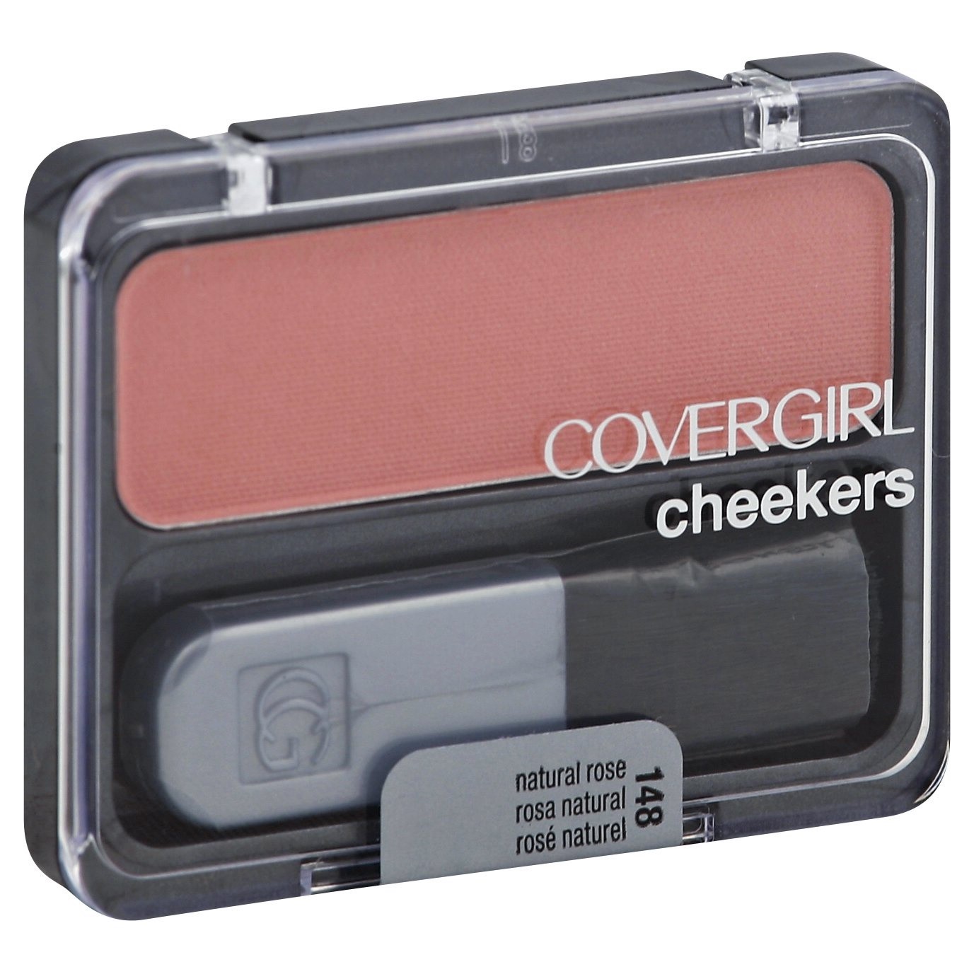 slide 1 of 2, Covergirl Cheekers Blush Natural Rose, 3 g