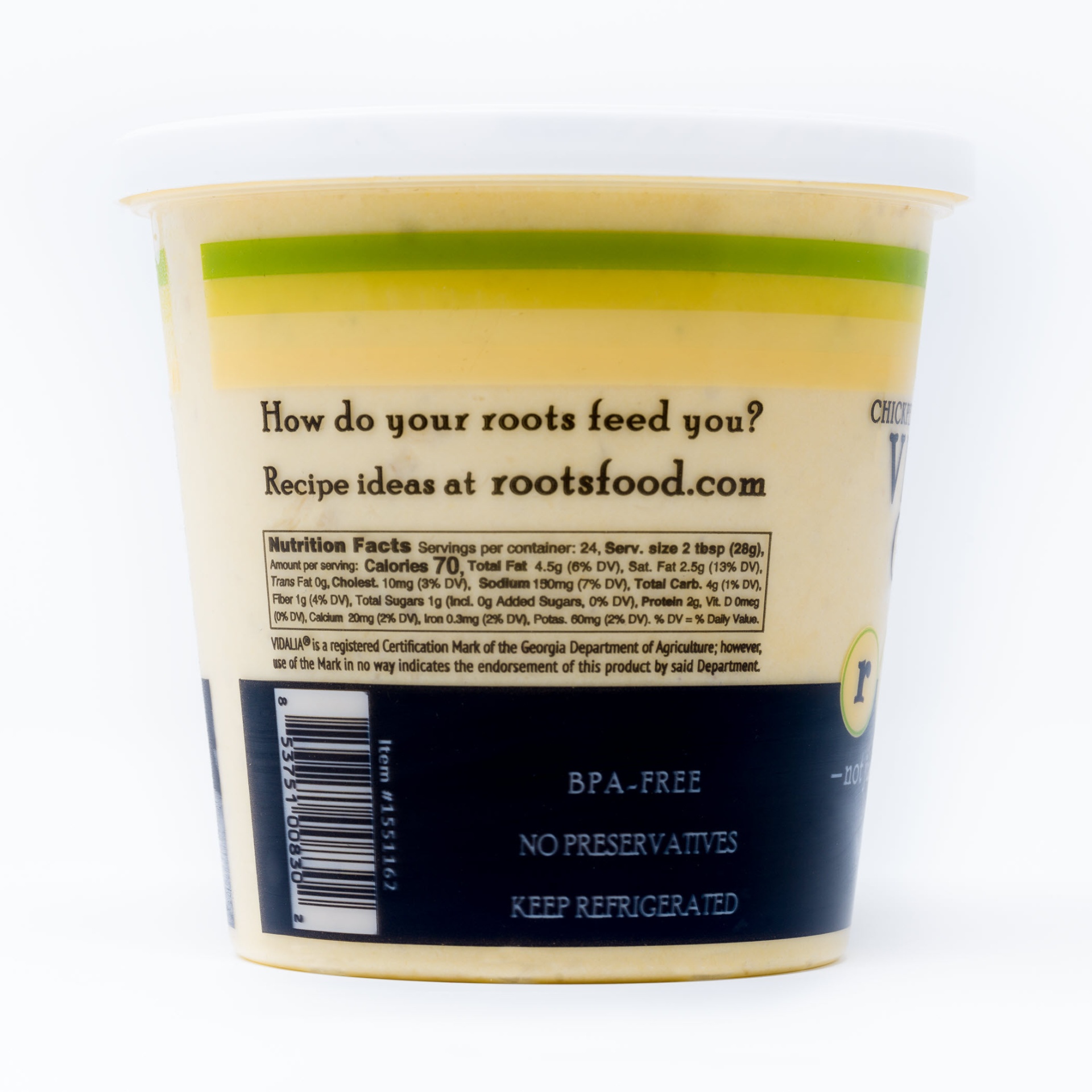 Roots Organic Gourmet Roots Foods Vidalia Onion Dip 24 oz Shipt