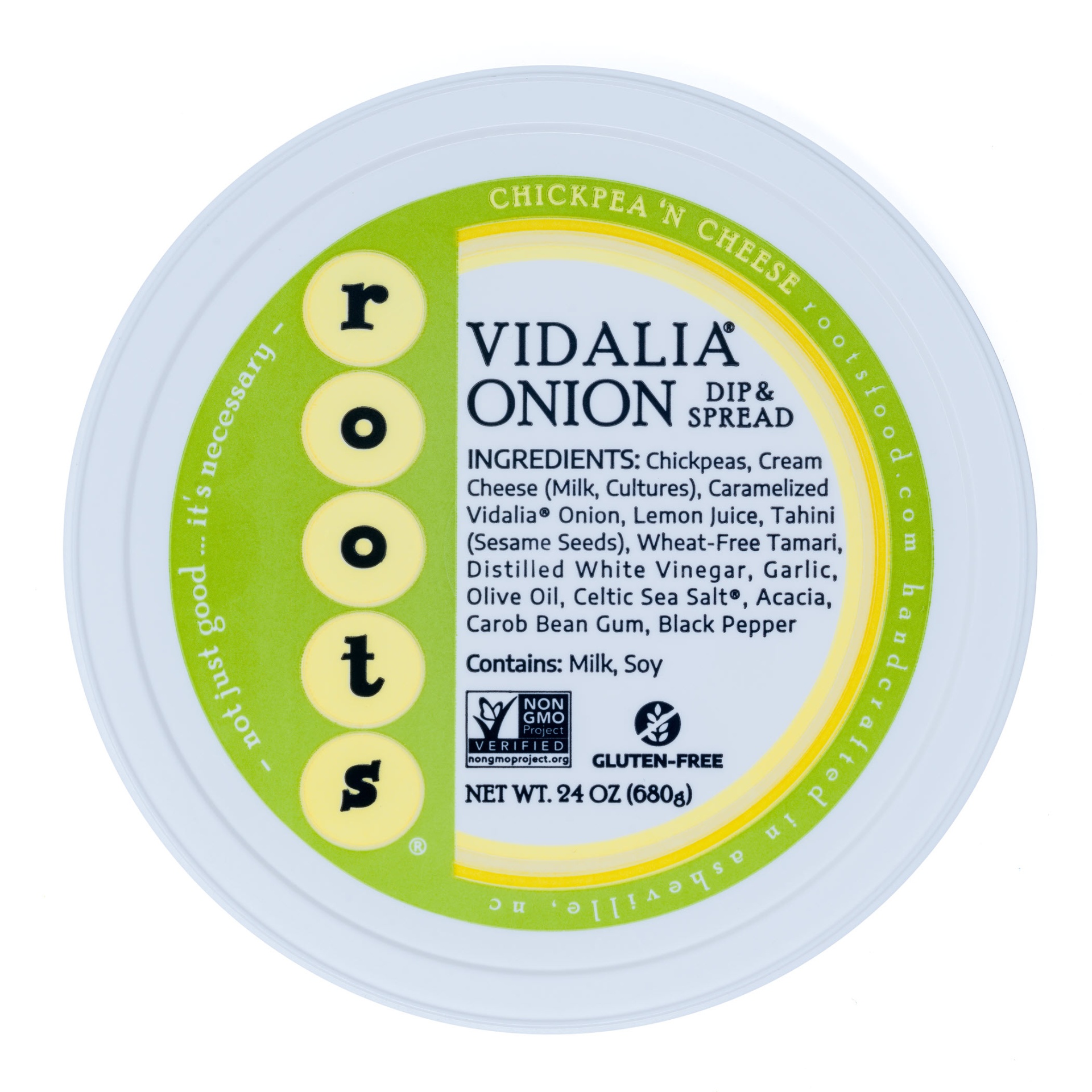 Roots Organic Gourmet Roots Foods Vidalia Onion Dip 24 oz Shipt