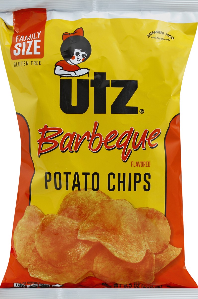 slide 5 of 5, Utz Barbeque Potato Chips, 9.5 oz