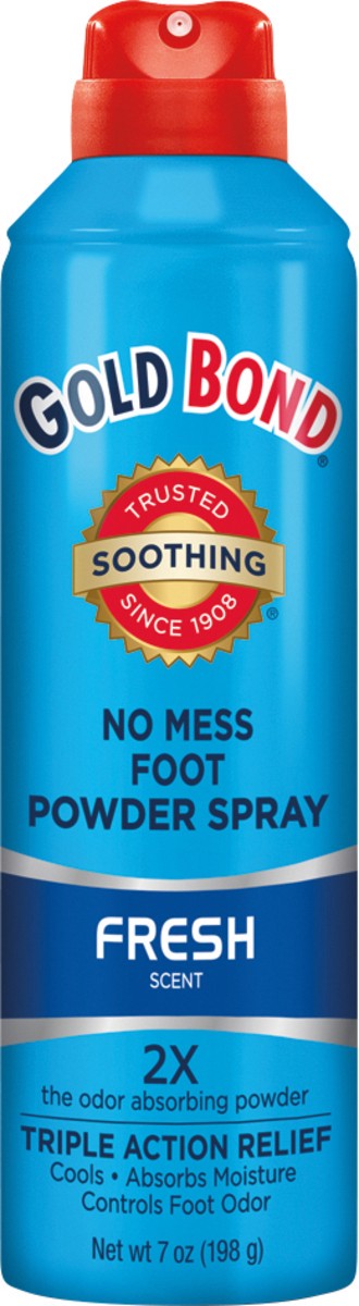 slide 3 of 3, Gold Bond No Mess Foot Powder Spray, 7 oz