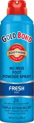 Gold Bond No Mess Foot Powder Spray