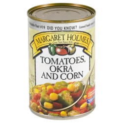 Margaret Holmes Tomatoes, Okra & Corn 14.5 oz