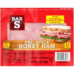 Bar-S Deli Style Honey Ham 12 oz. Pack