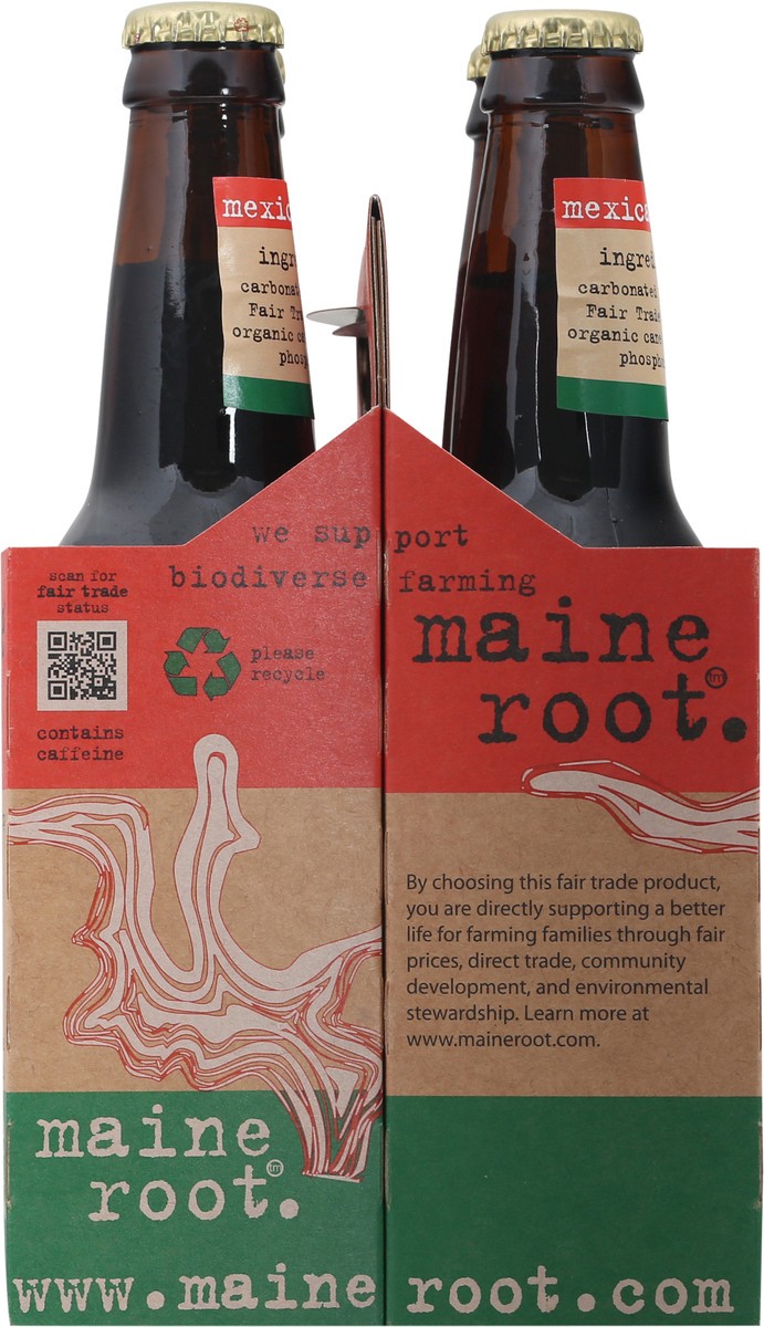 slide 7 of 9, Maine Root Mexicane Cola 4-12 oz Bottles Multipack, 4 ct