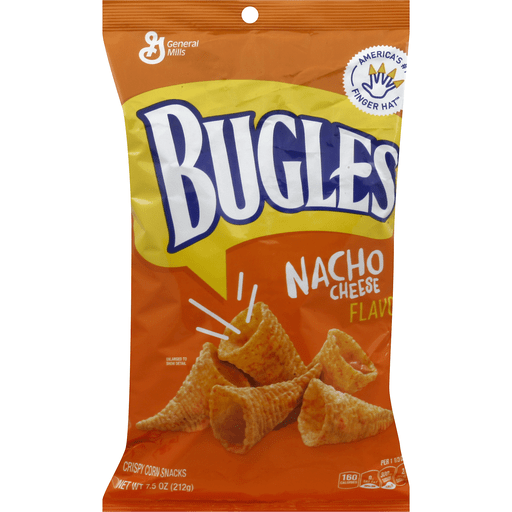 Bugles Nacho Cheese Flavor Crispy Corn Snacks 7.5 oz Shipt