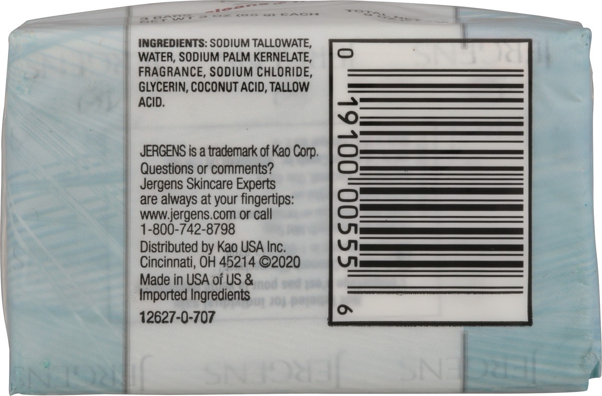 slide 3 of 9, Jergens Cleans & Freshens Mild Soap 3 - 3 oz Bars, 3 ct