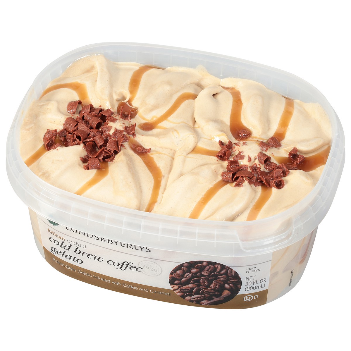 slide 4 of 9, Lunds & Byerlys Cold Brew Coffee Gelato 30 fl oz, 30 fl oz