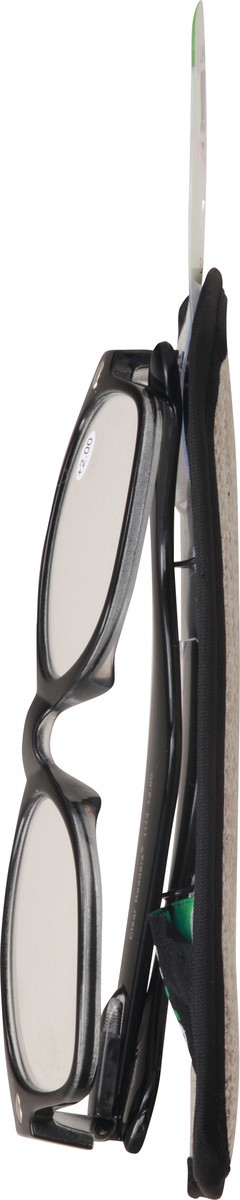 slide 5 of 9, Clear Readers +2.00 Eyeglasses 1 ea Card, 1 pair