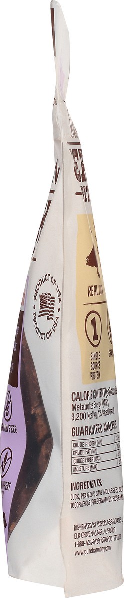 slide 11 of 14, Pure Harmony Jerky Bites Duck Recipe Dog Treats 5 oz, 5 oz