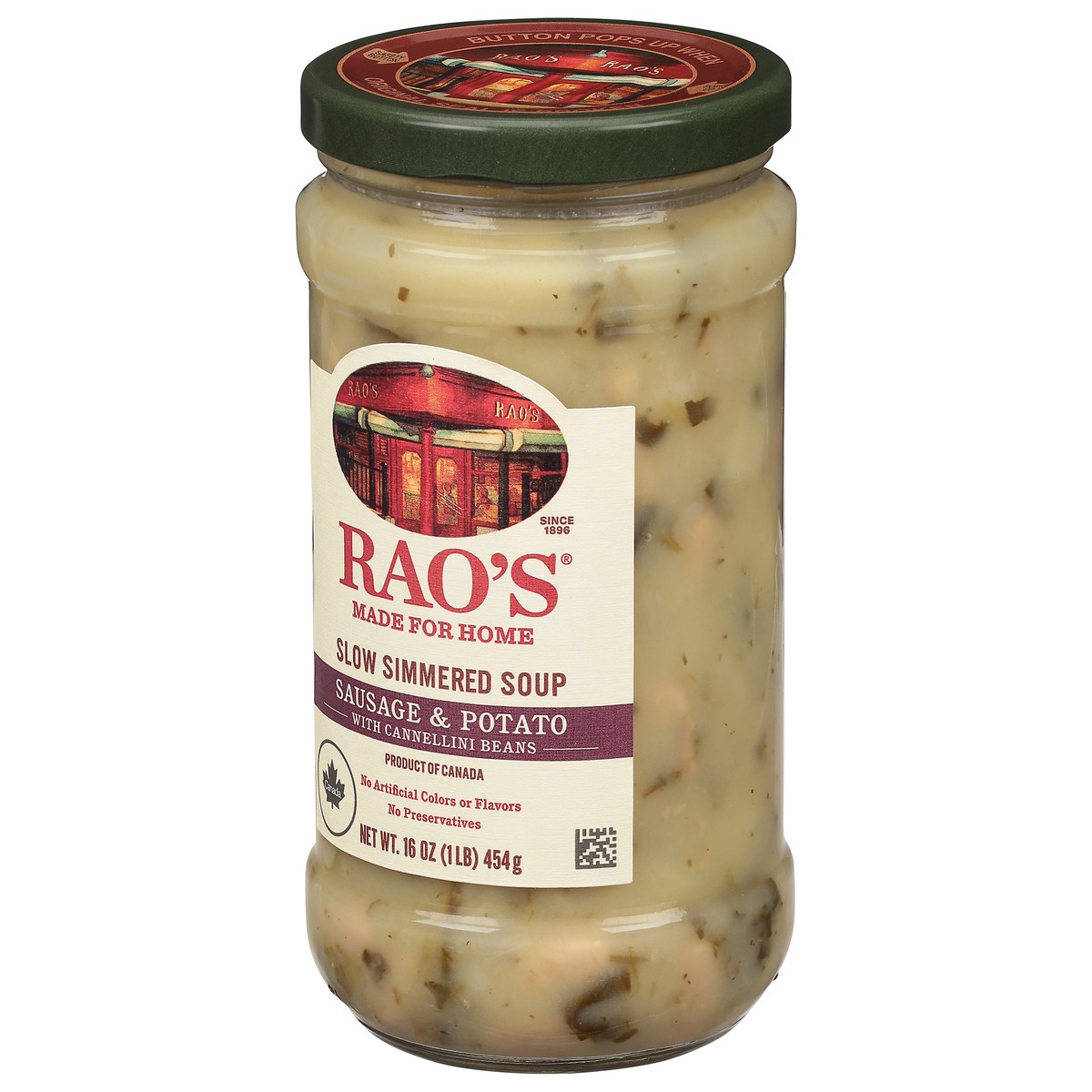 slide 3 of 9, Rao's Homemade Slow Simmered Sausage & Potato with Cannellini Beans Soup 16 oz, 16 oz