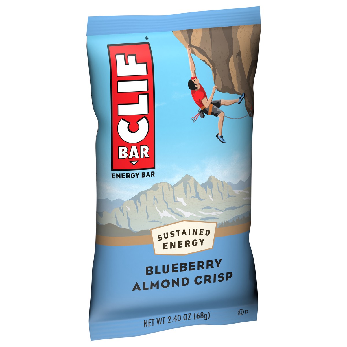slide 2 of 9, CLIF Blueberry Almond Crisp Energy Bar 2.40 oz, 2.4 oz