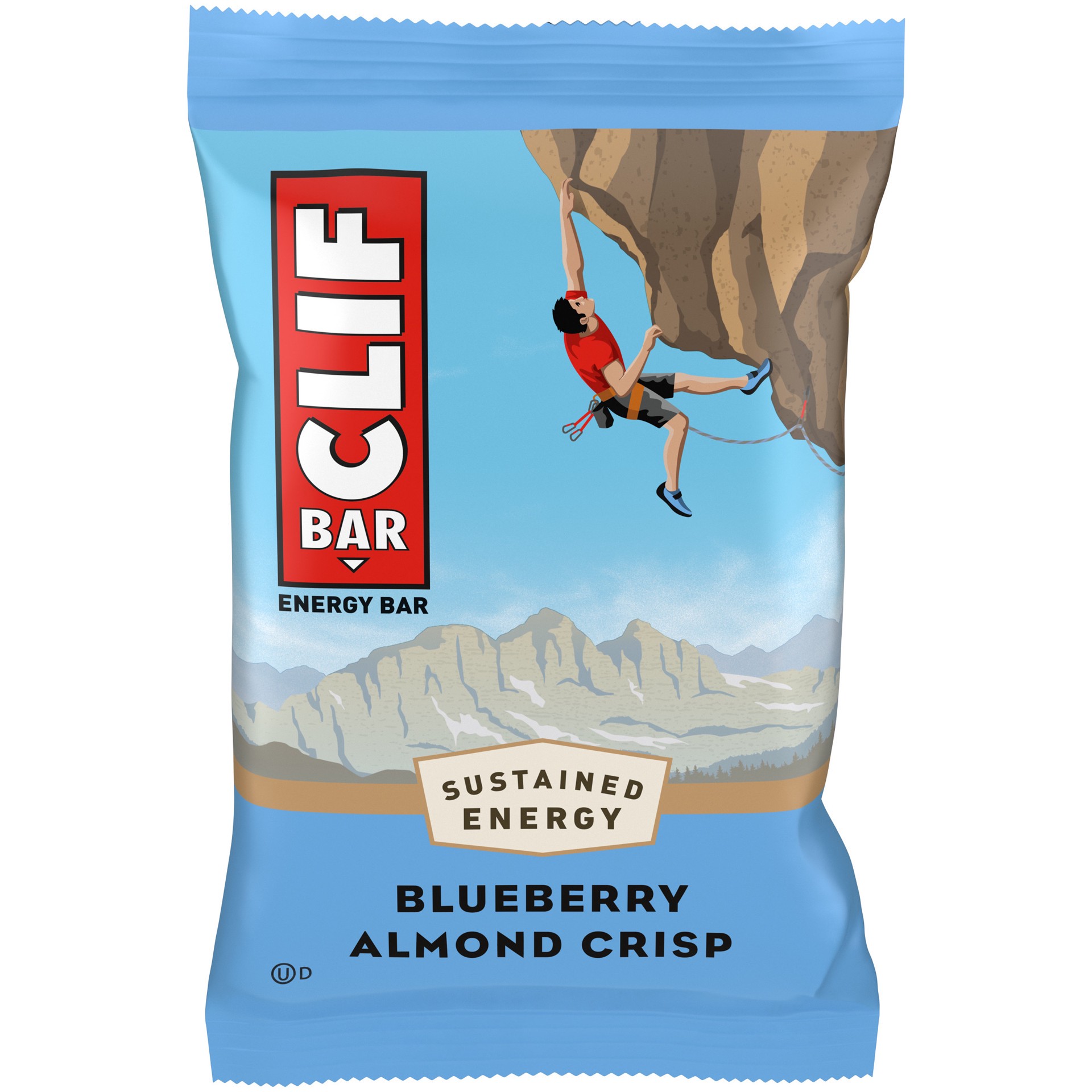 slide 1 of 9, CLIF BAR - Blueberry Almond Crisp - Made with Organic Oats - 11g Protein - Non-GMO - Plant Based - Energy Bar - 2.4 oz., 2.4 oz