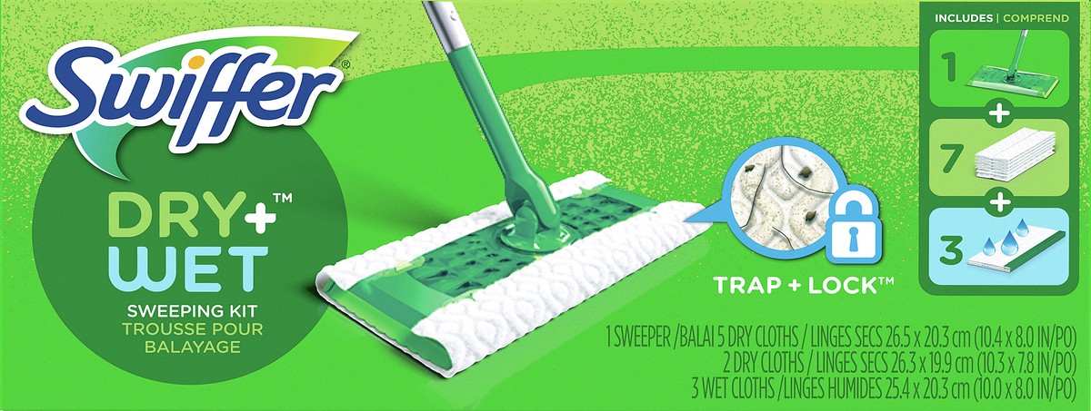 slide 1 of 1, Swiffer Sweeper Dry/Wet Kit, 1 ct