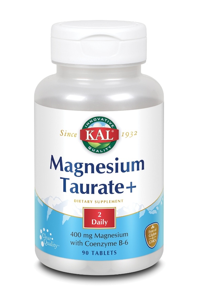 slide 1 of 1, KAL Magnesium Taurate + Tablets, 90 ct