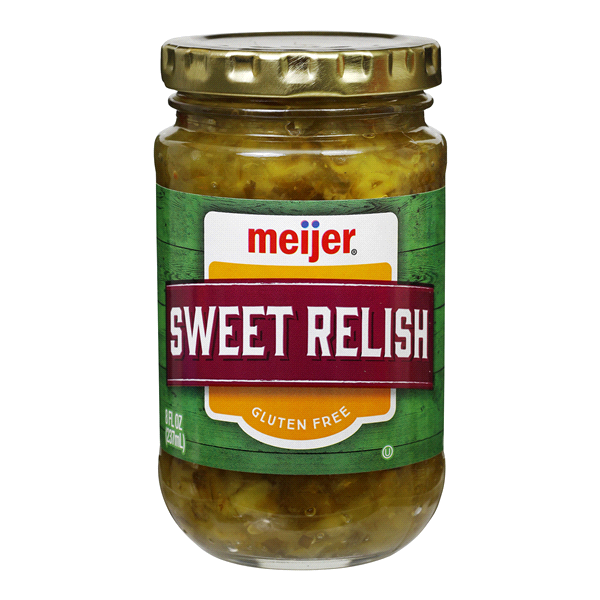 slide 1 of 4, Meijer Sweet Relish, 8 oz