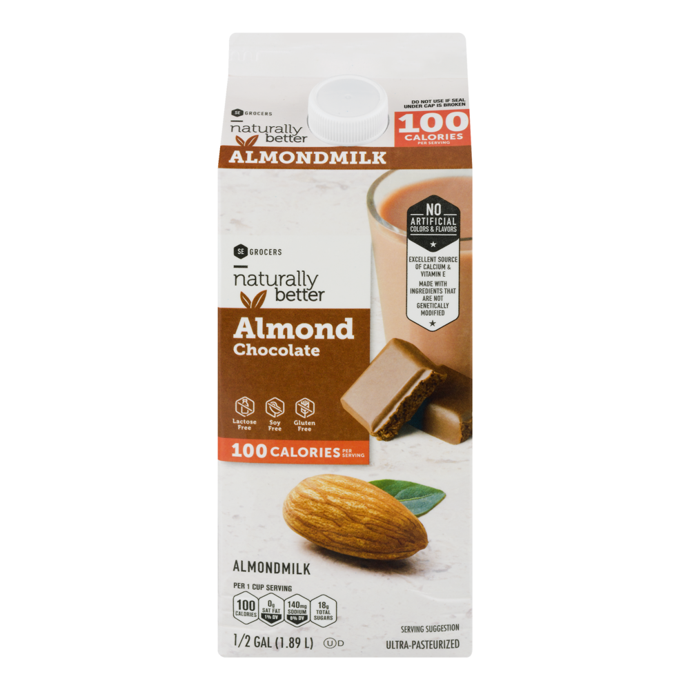 slide 1 of 1, Naturally Better Chocolate Almond, 64 oz