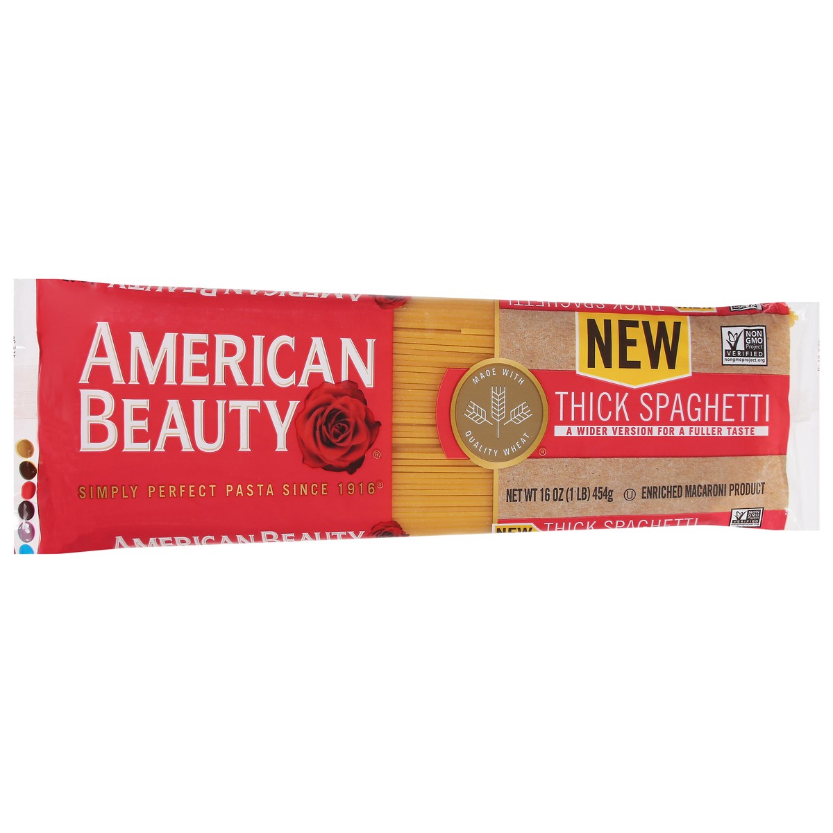 slide 7 of 9, American Beauty Thick Spaghetti 16 oz, 16 oz