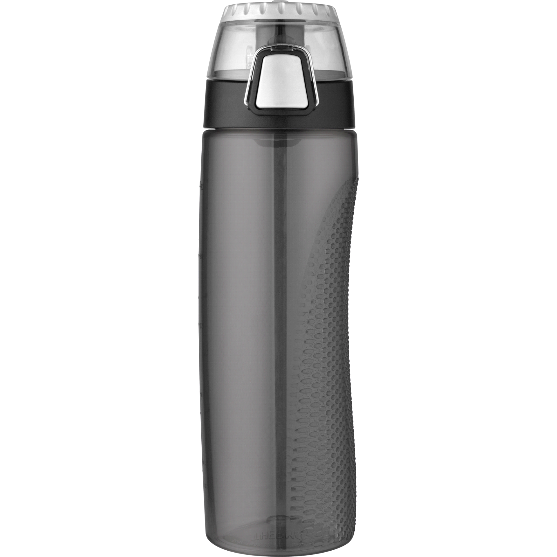 slide 1 of 1, Thermos HYDRATION BOTTLE with METER SMOKE, 24 oz