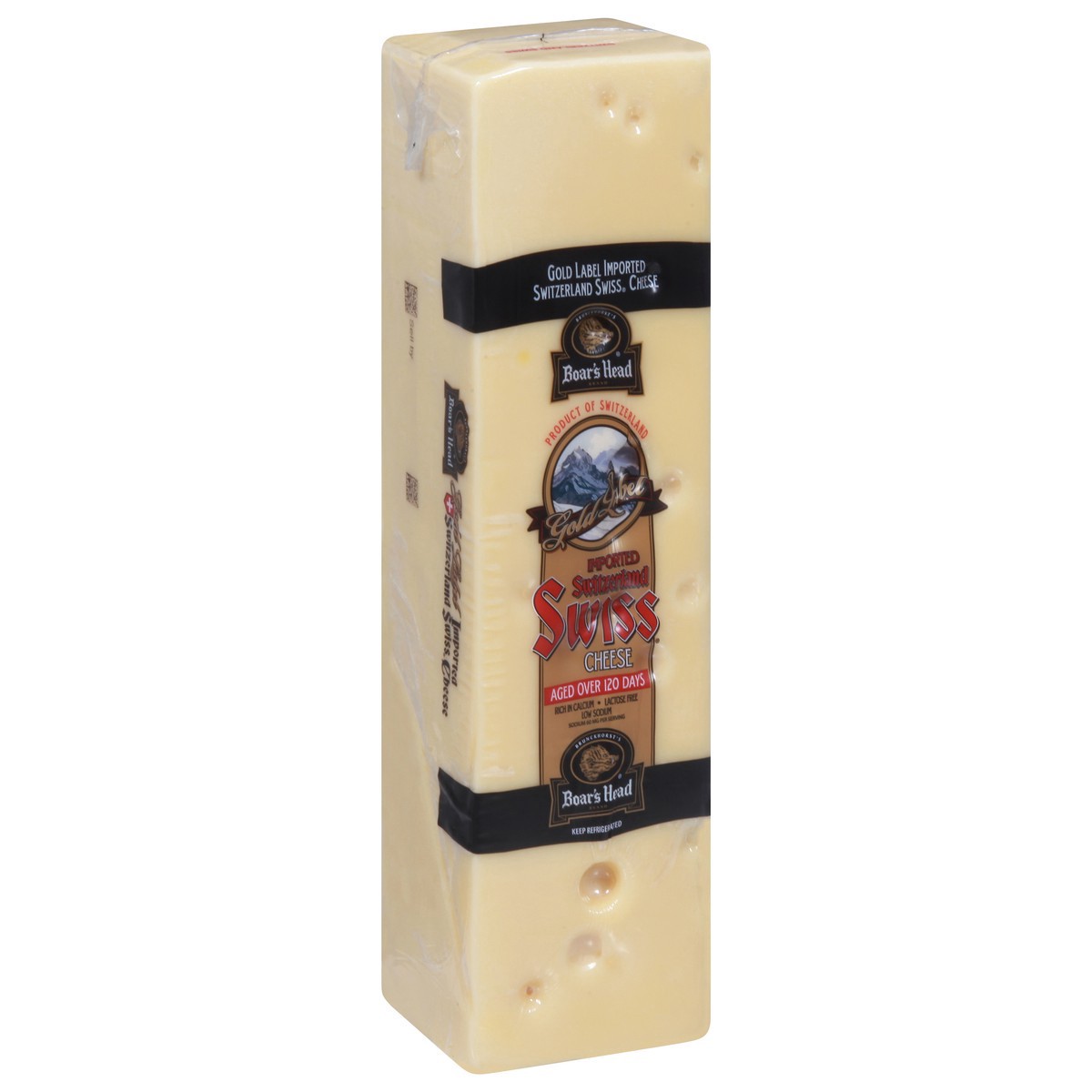 slide 2 of 9, Boar's Head Imported Swiss Cheese, per lb