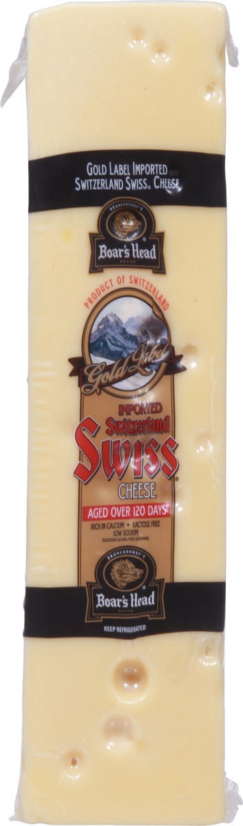 slide 6 of 9, Boar's Head Imported Swiss Cheese, per lb