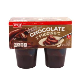 Weis Quality Chocolate Snack Pudding Desserts