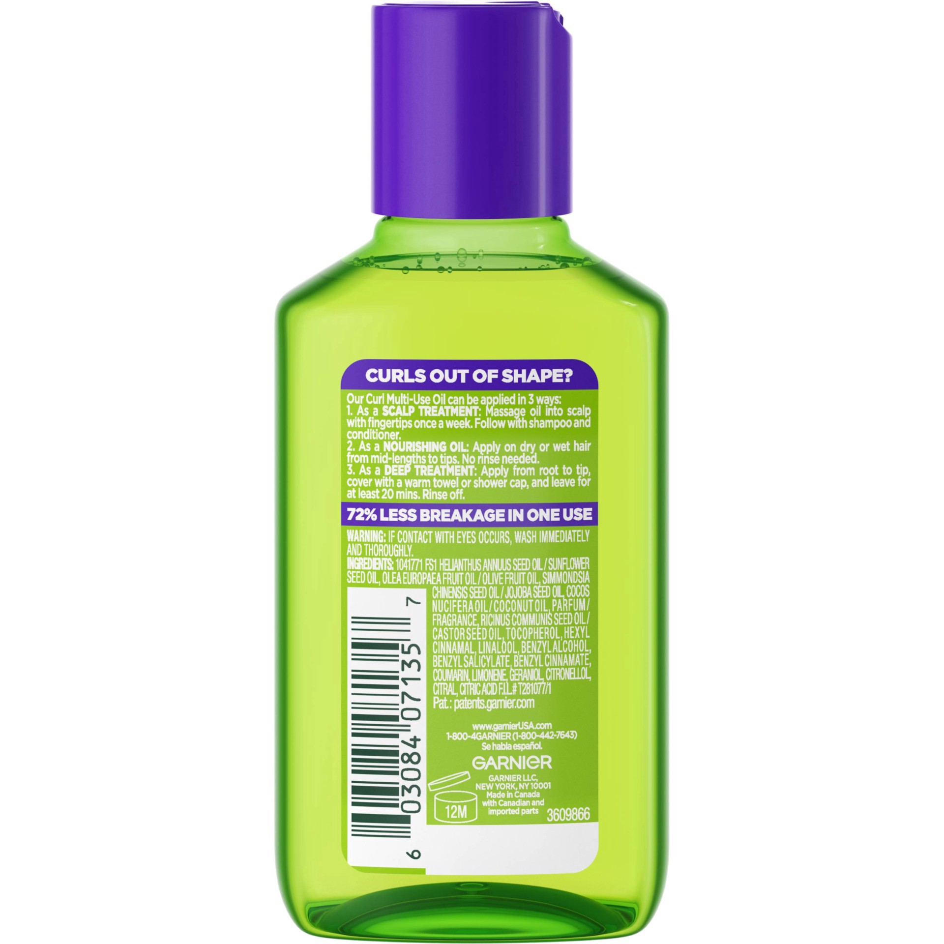 slide 5 of 13, Garnier Fructis Styl Curls Mult-Use Oil, 3.8 fl oz