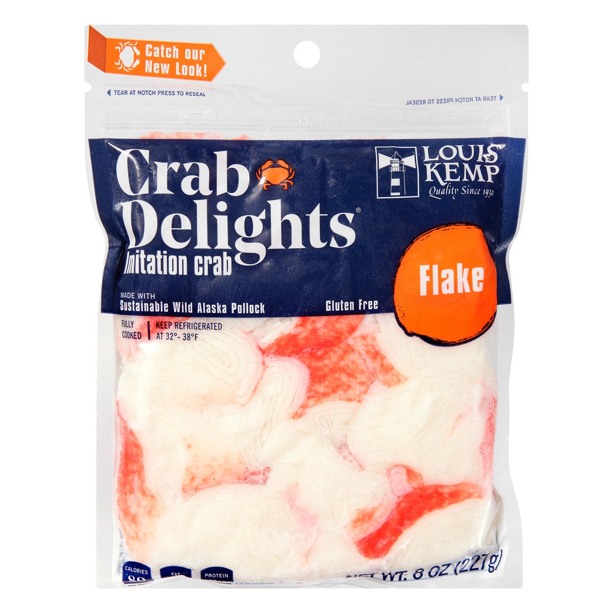 Louis Kemp Crab Delights Flake Imitation Crab 8 oz 8 oz | Shipt