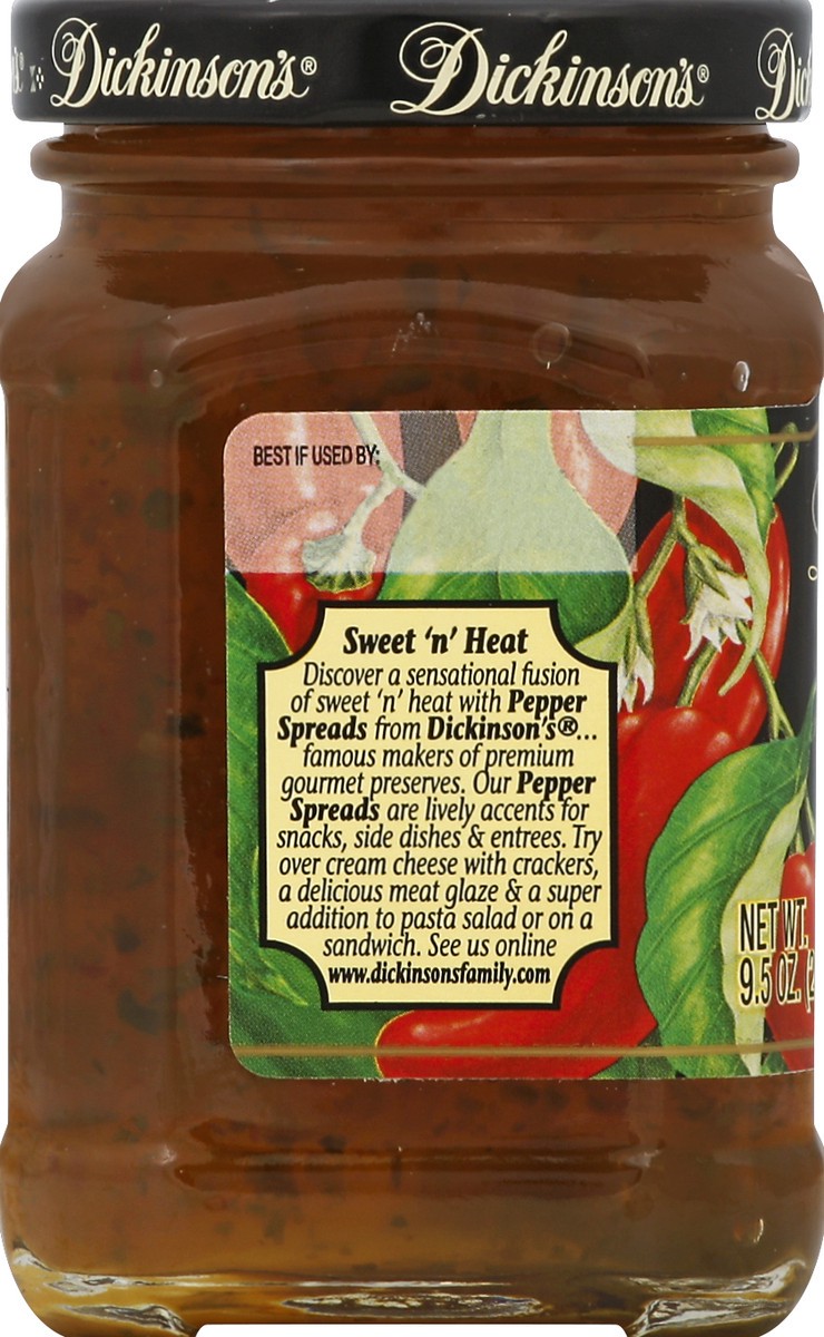 slide 3 of 6, Dickinson's Dickinson Hot Pepper Fruit Spread, 9.5 oz