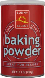 Sunny Select Double Acting Baking Powder 8.1 oz