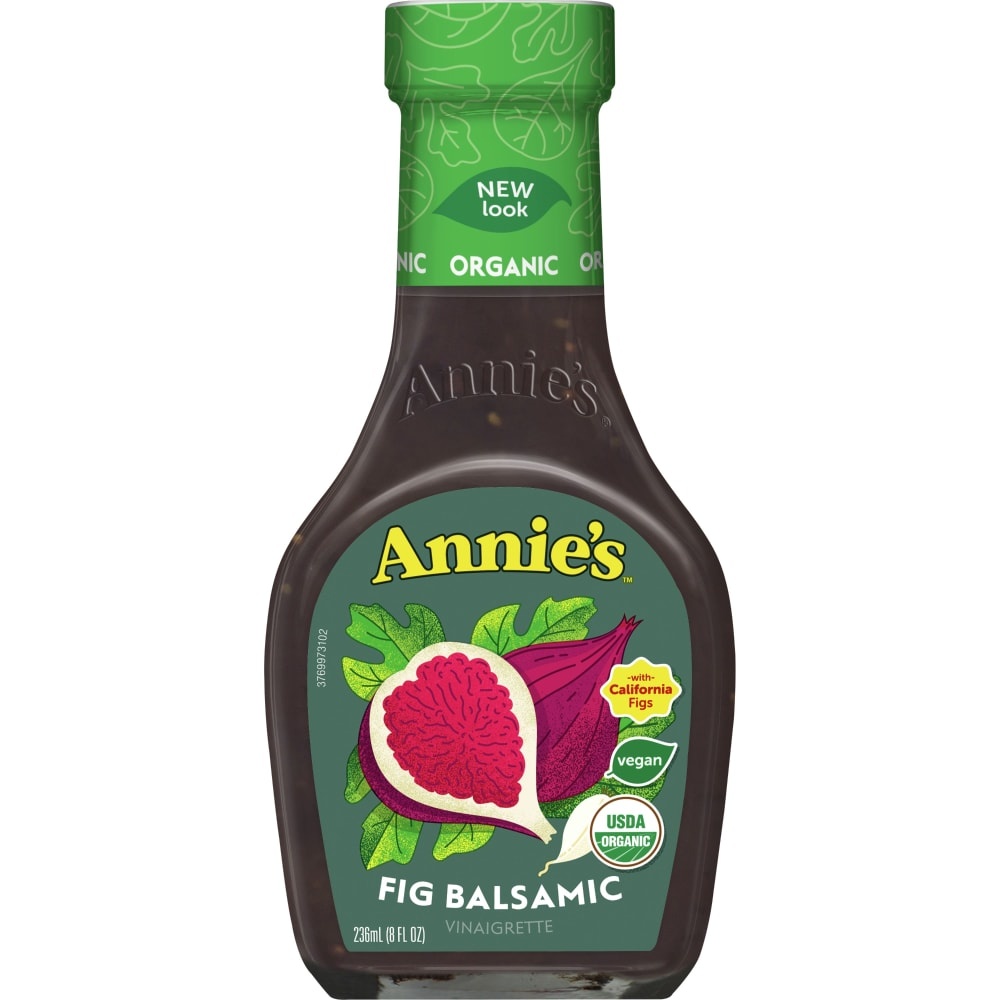 slide 1 of 1, Annie's Organic Fig Balsamic Vinaigrette, 8 fl oz