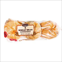 J.J. Cassone Bran Rolls 6 Pack