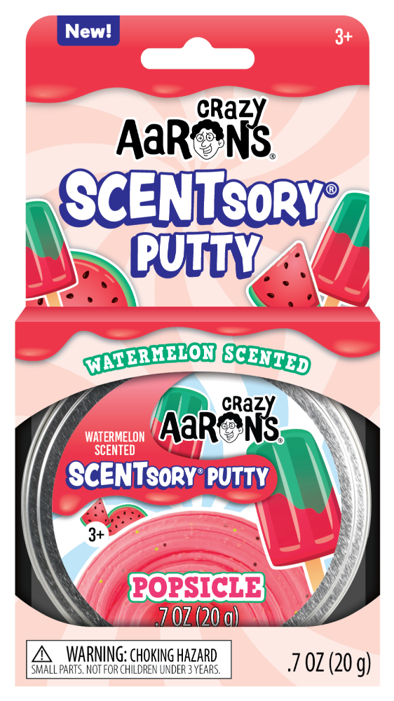 slide 1 of 1, Crazy Aaron's® SCENTsory® Putty - Popsicle, 1 ct