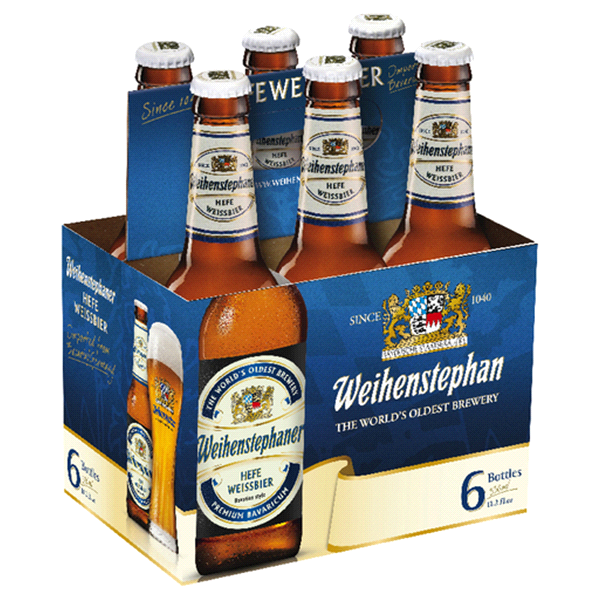 slide 1 of 1, Weihenstephan Hefeweissbier, 6 ct; 12 fl oz