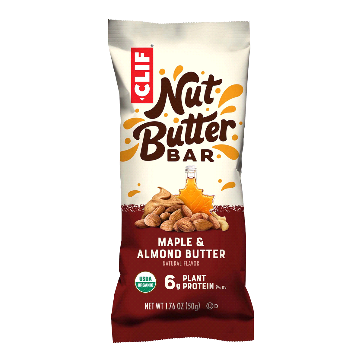 slide 1 of 1, CLIF Maple Almond Butter Nut Butter Filled Energy Bar, 1.76 oz