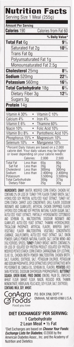 slide 3 of 4, Healthy Choice Slow Roasted Turkey Bake 9 oz, 9 oz