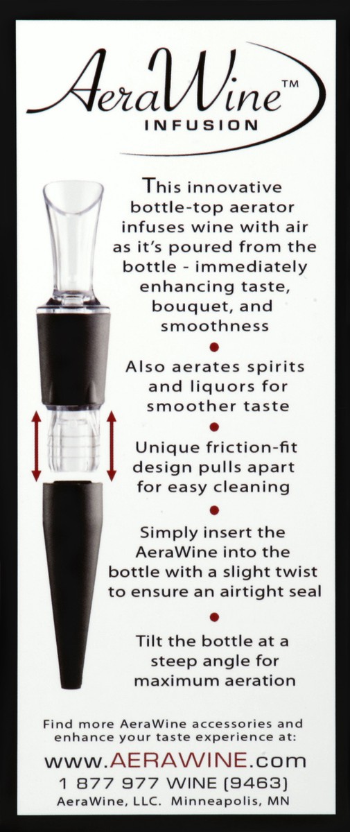 slide 5 of 5, Aera Wine Aerator 1 ea, 1 ct