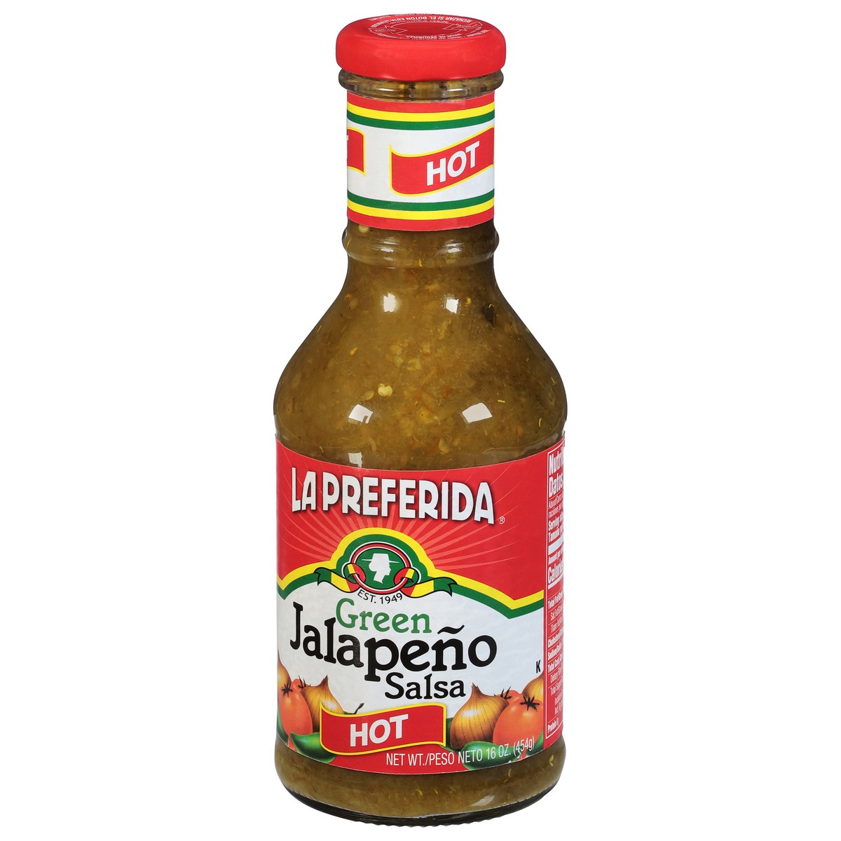 slide 6 of 9, La Preferida Green Jalapeno Salsa, 16.4 oz