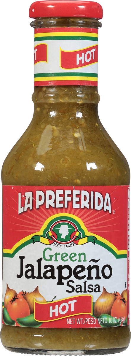 slide 2 of 9, La Preferida Green Jalapeno Salsa, 16.4 oz