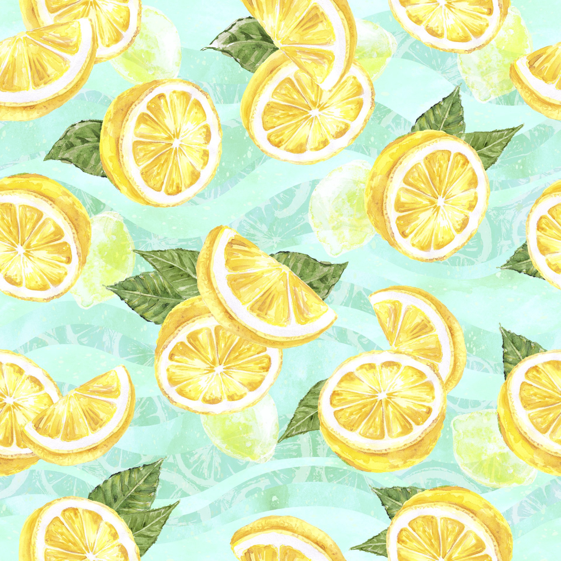 slide 7 of 7, Fruit Printed Fabric Bundle By Loops & Threads, 18 in x 21 in