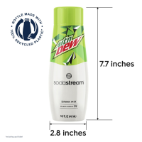 slide 10 of 17, SodaStream Mtn Dew Drink Mix 14.9 fl oz, 14.90 fl oz