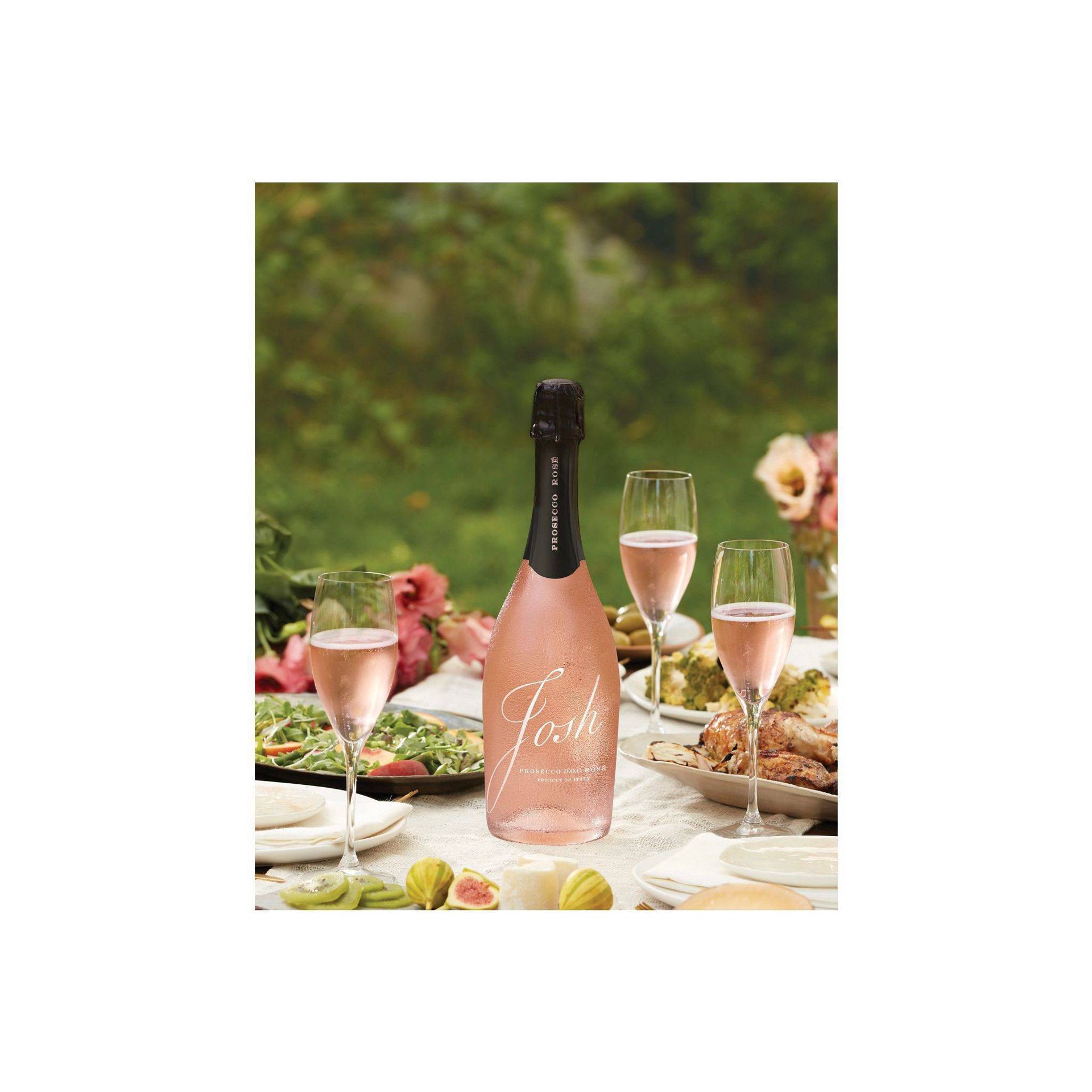 slide 4 of 7, Josh Cellars Extra Dry Italy Prosecco Rose Sparkling Wine 750 ml, 750 ml