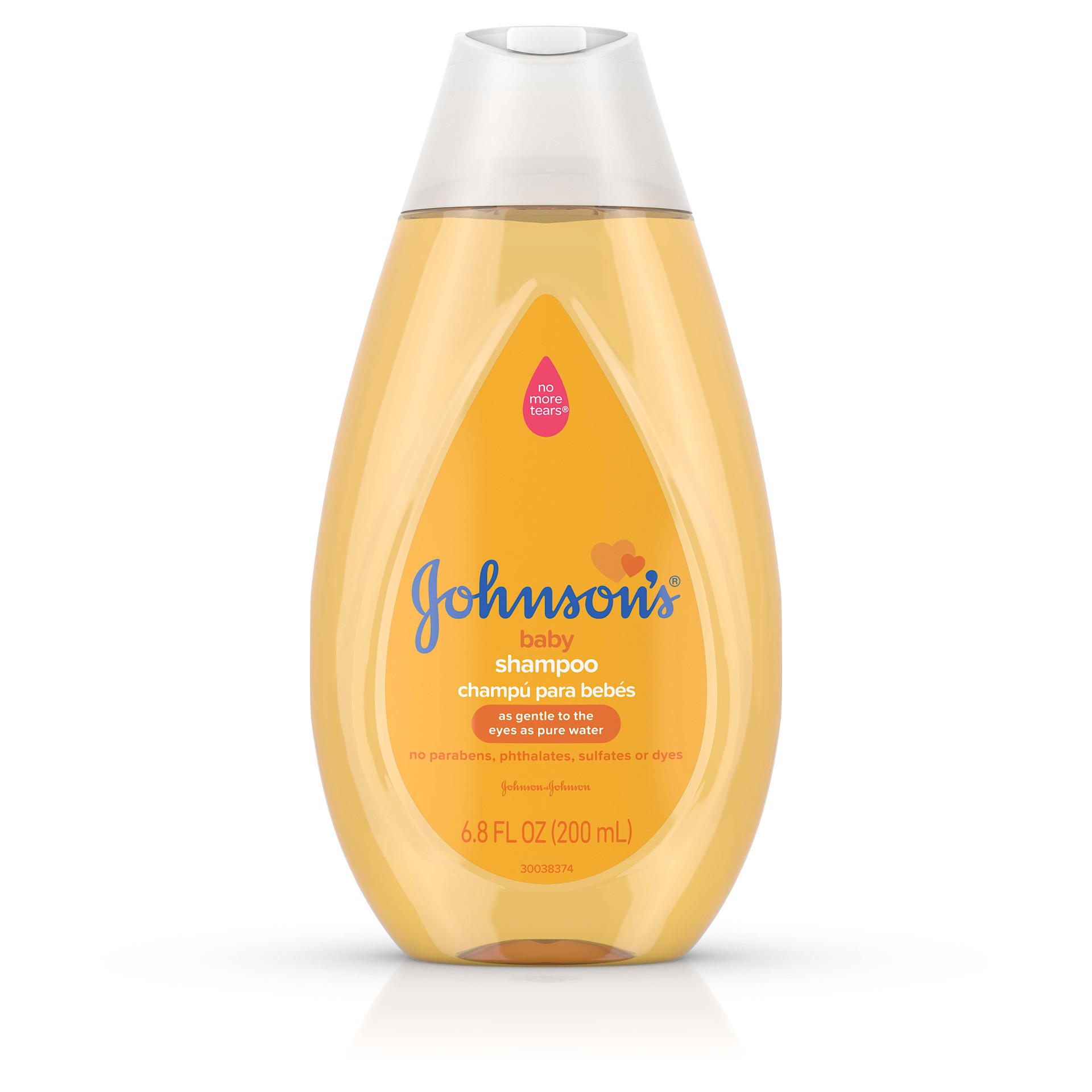 slide 7 of 9, Johnson's Shampoo with Tear-Free Formula, Shampoo for Baby's Delicate Scalp & Skin, Gently Washes Away Dirt & Germs, Paraben-, Phthalate-, Sulfate- & Dye-Free, 6.8 fl. oz, 6.80 fl oz