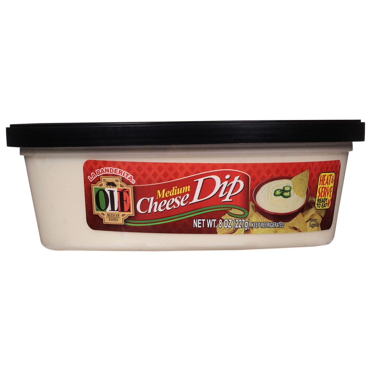 slide 7 of 11, Ole Medium Cheese Dip 8 oz, 8 oz